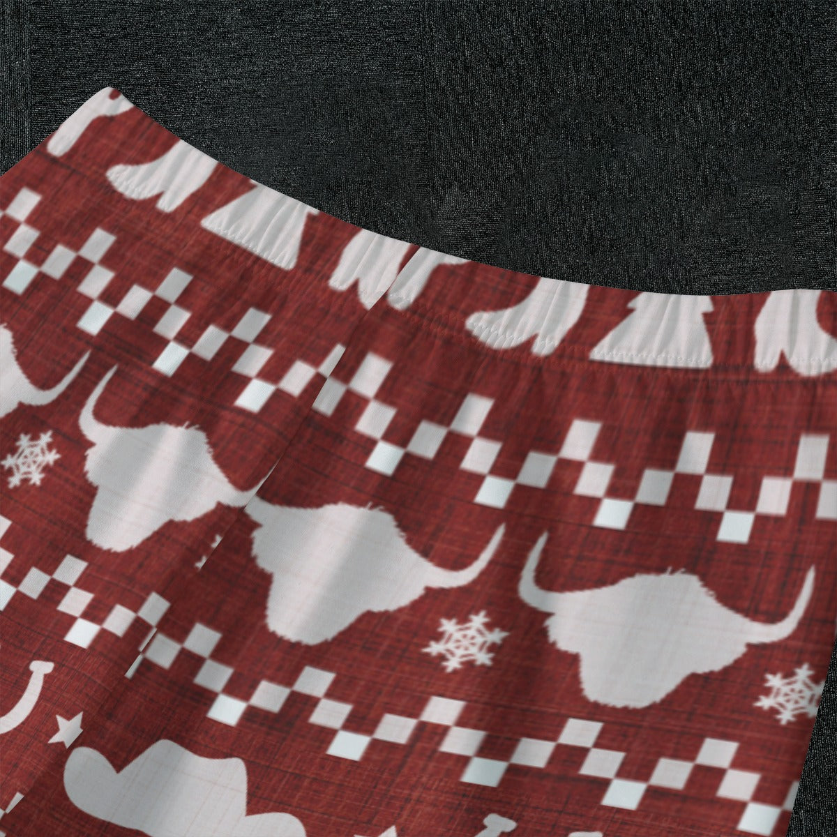 Howdy Santa Youth Pajamas