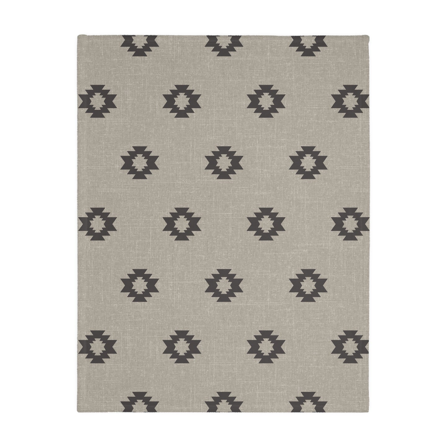 Frontier Frost Prairie Two Sided Minky Blanket