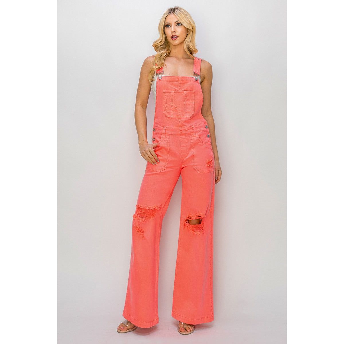 Coral Overalls