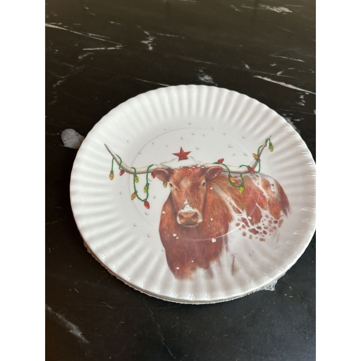 Longhorn Plates & Platter