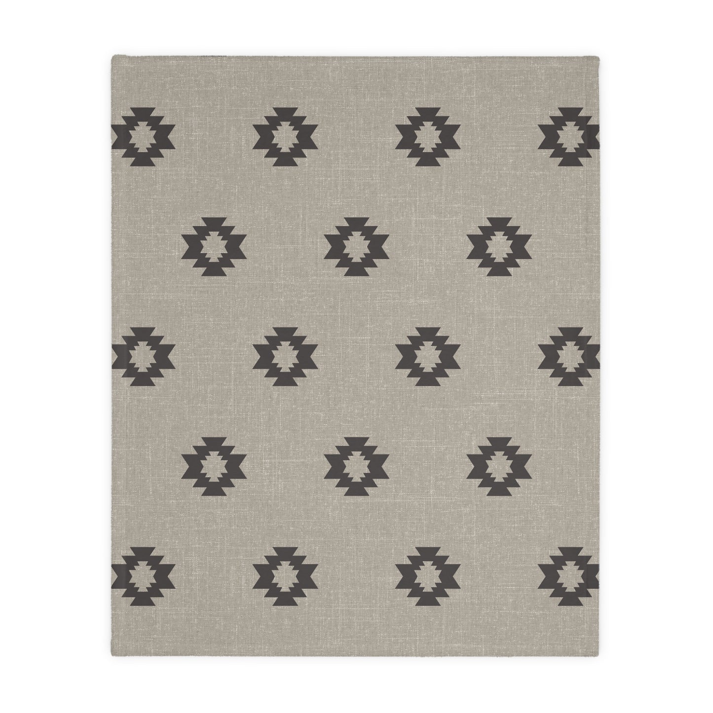 Frontier Frost Prairie Two Sided Minky Blanket