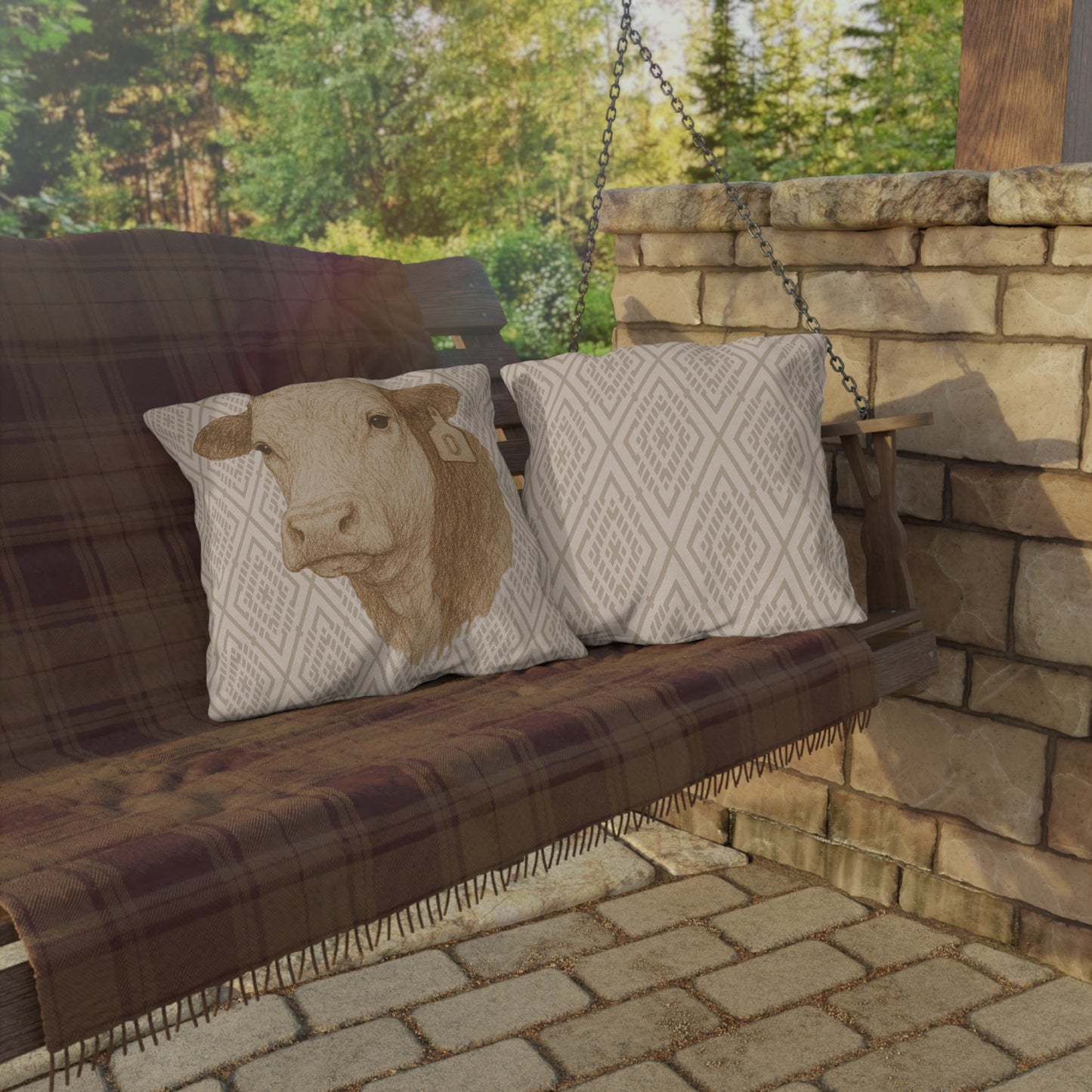 Hereford Patio Pillow