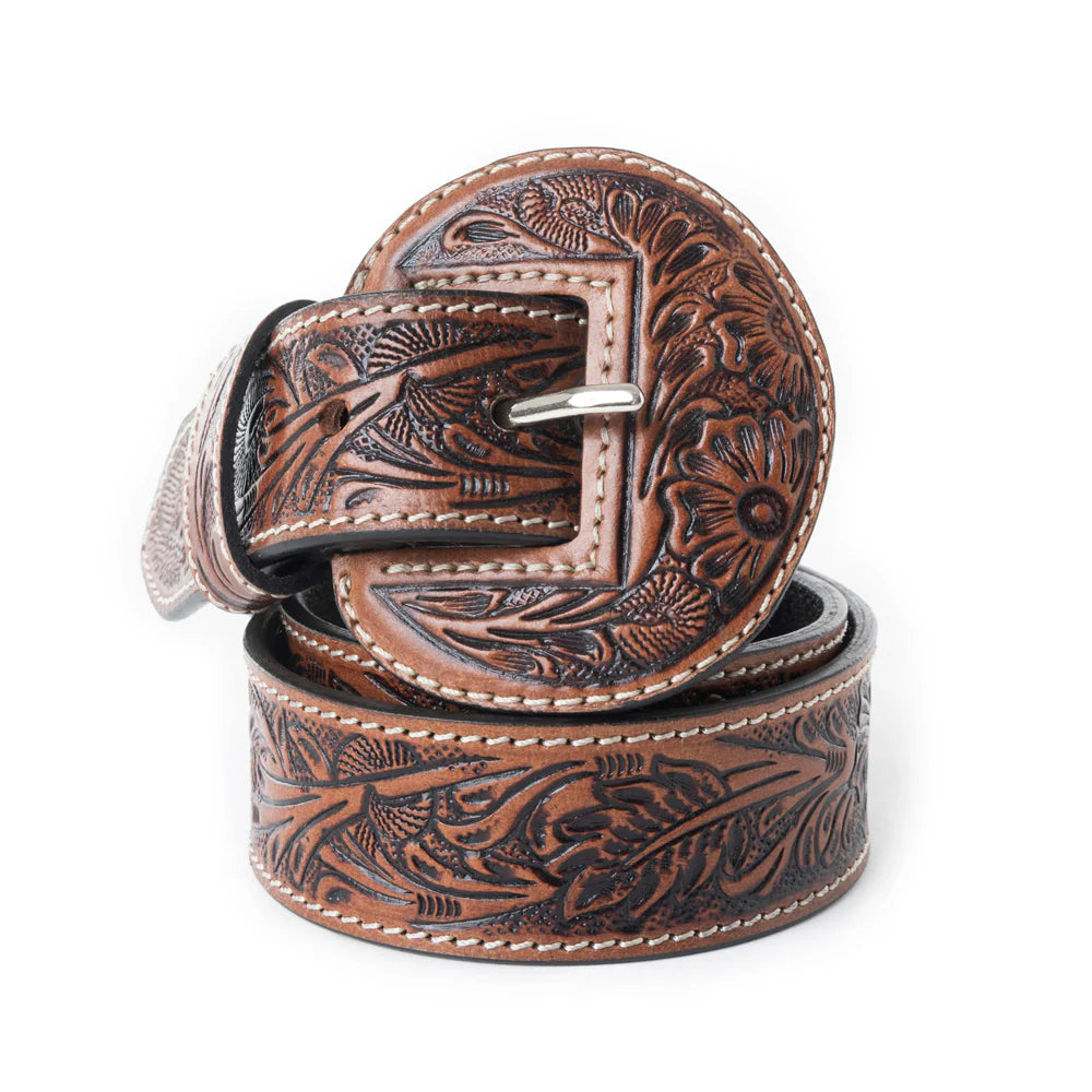 Tooled Leather Belts