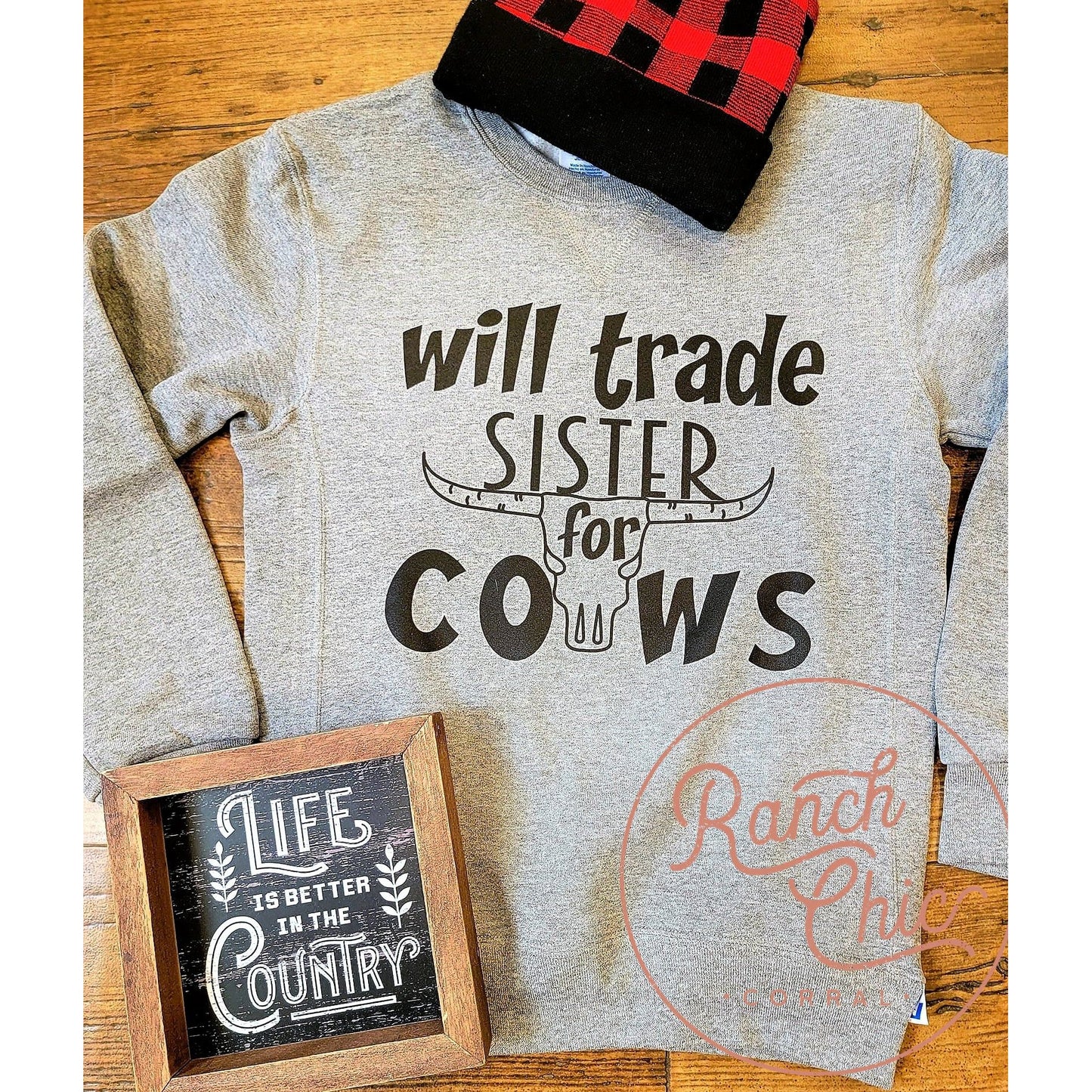 Trade Cows Sweatshirt