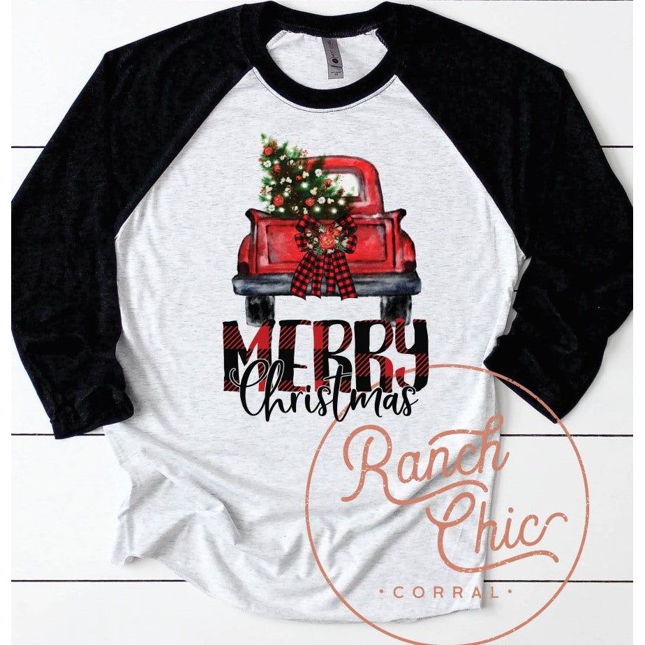 Vintage Truck Christmas Tees