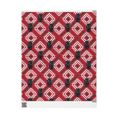 Angus Christmas  Wrapping Paper