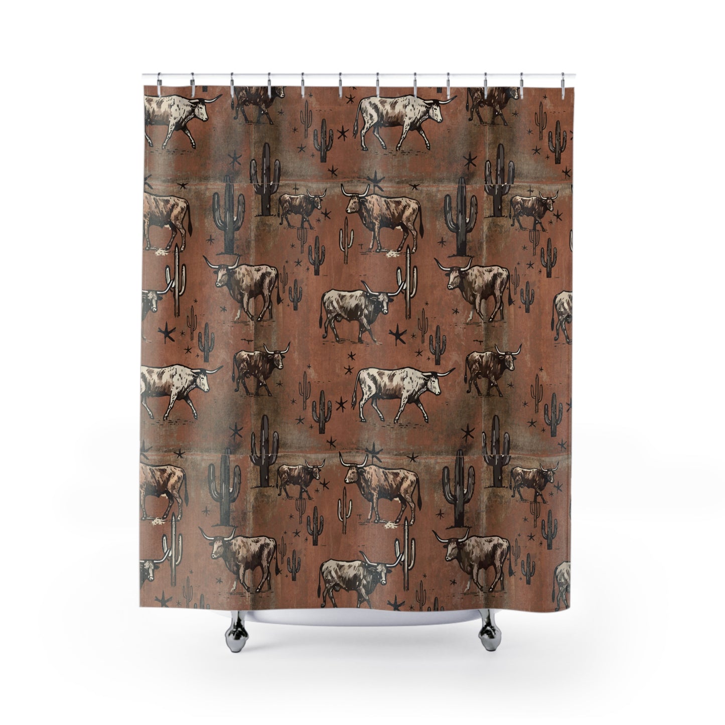 Lonhorn Heritage Shower Curtain