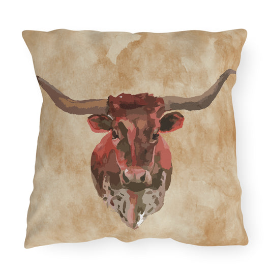 Longhorn Outdoor Pillows