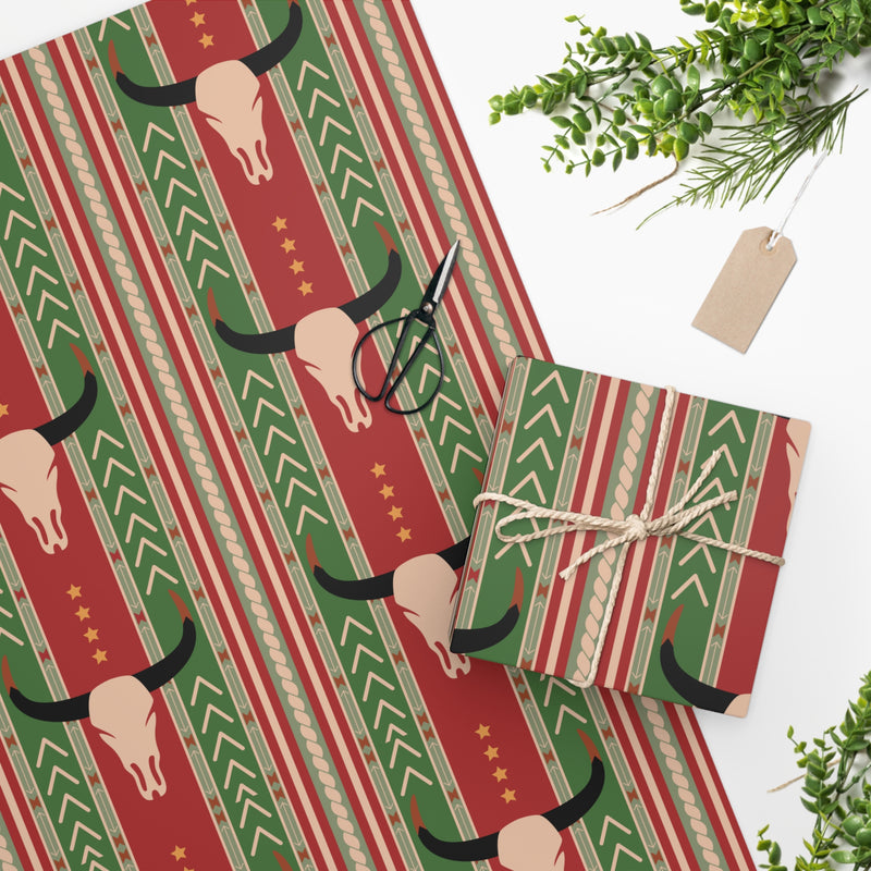 Longhorn Wrapping Paper