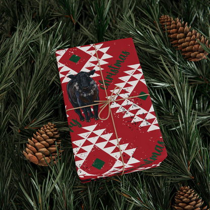Angus Christmas  Wrapping Paper