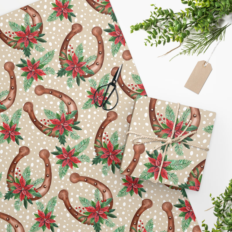 Horseshoe Wrapping Paper