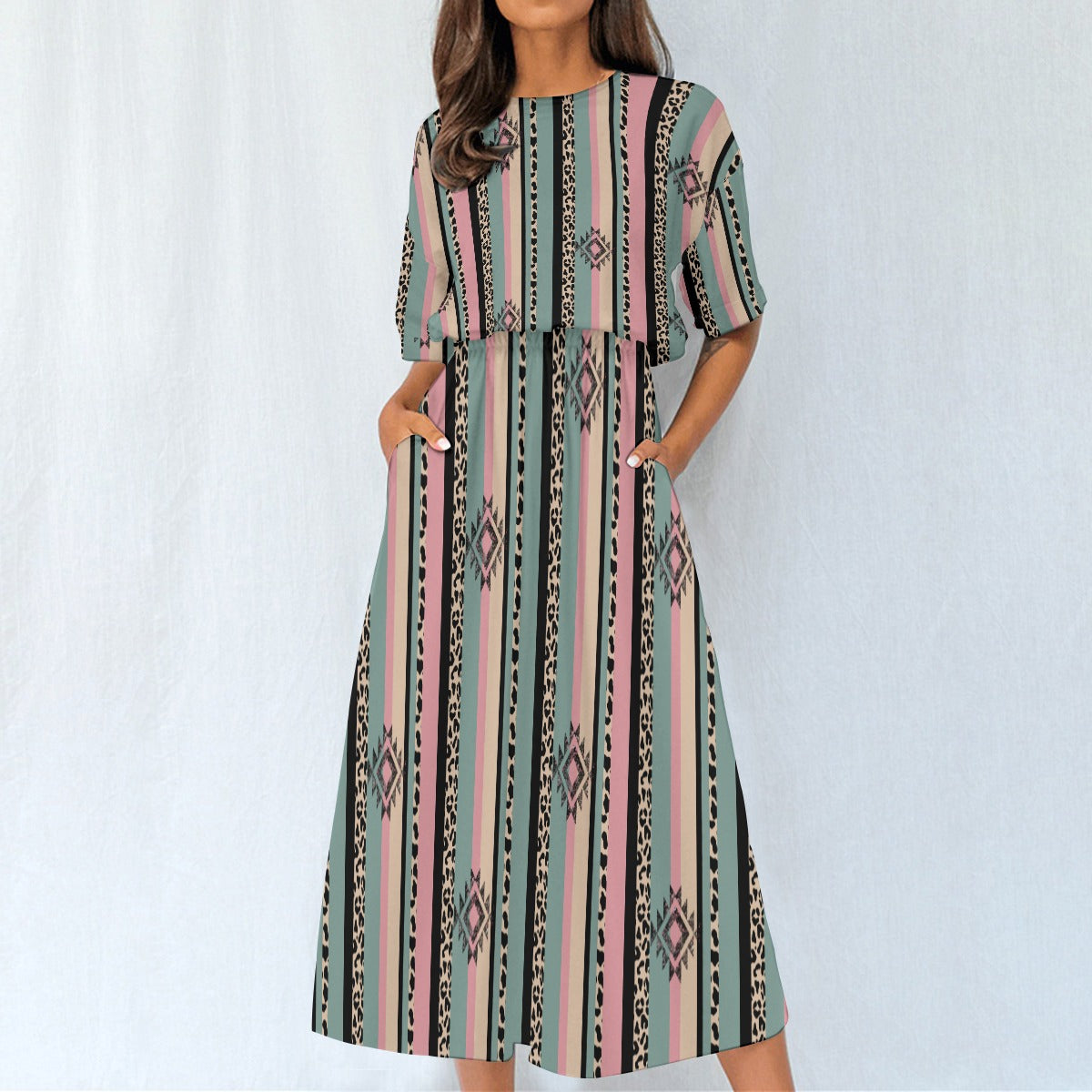 Pink Spur Summer Dress