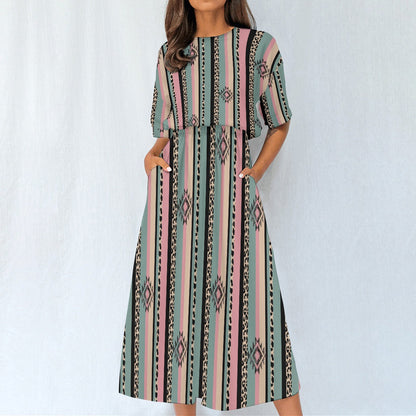 Pink Spur Summer Dress