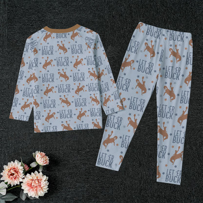 Let Er Buck Youth Pajamas