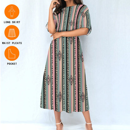 Pink Spur Summer Dress