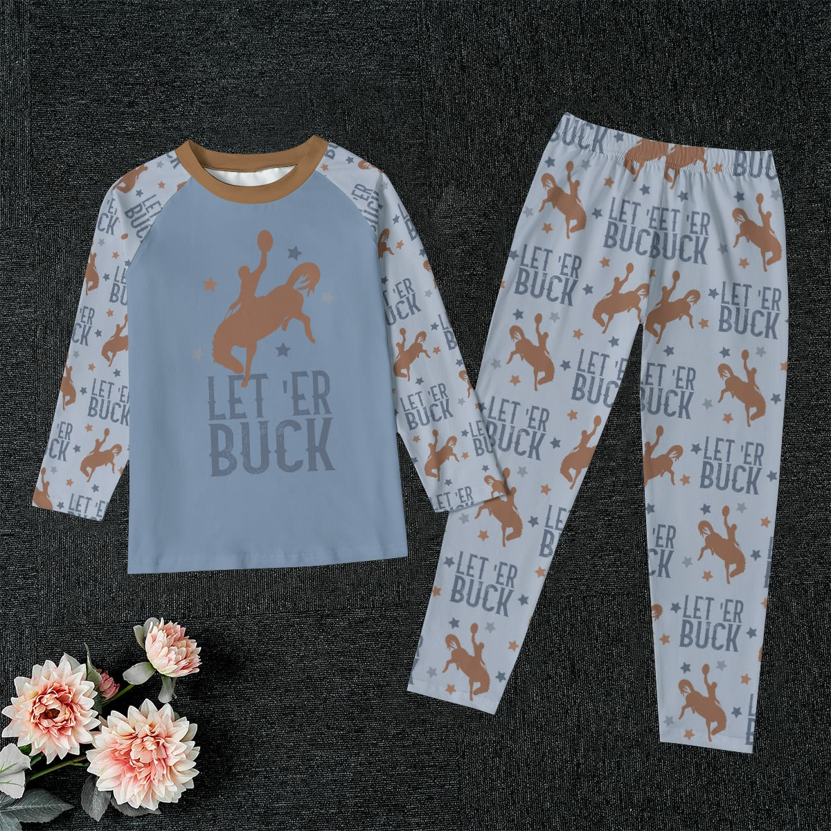 Let Er Buck Youth Pajamas
