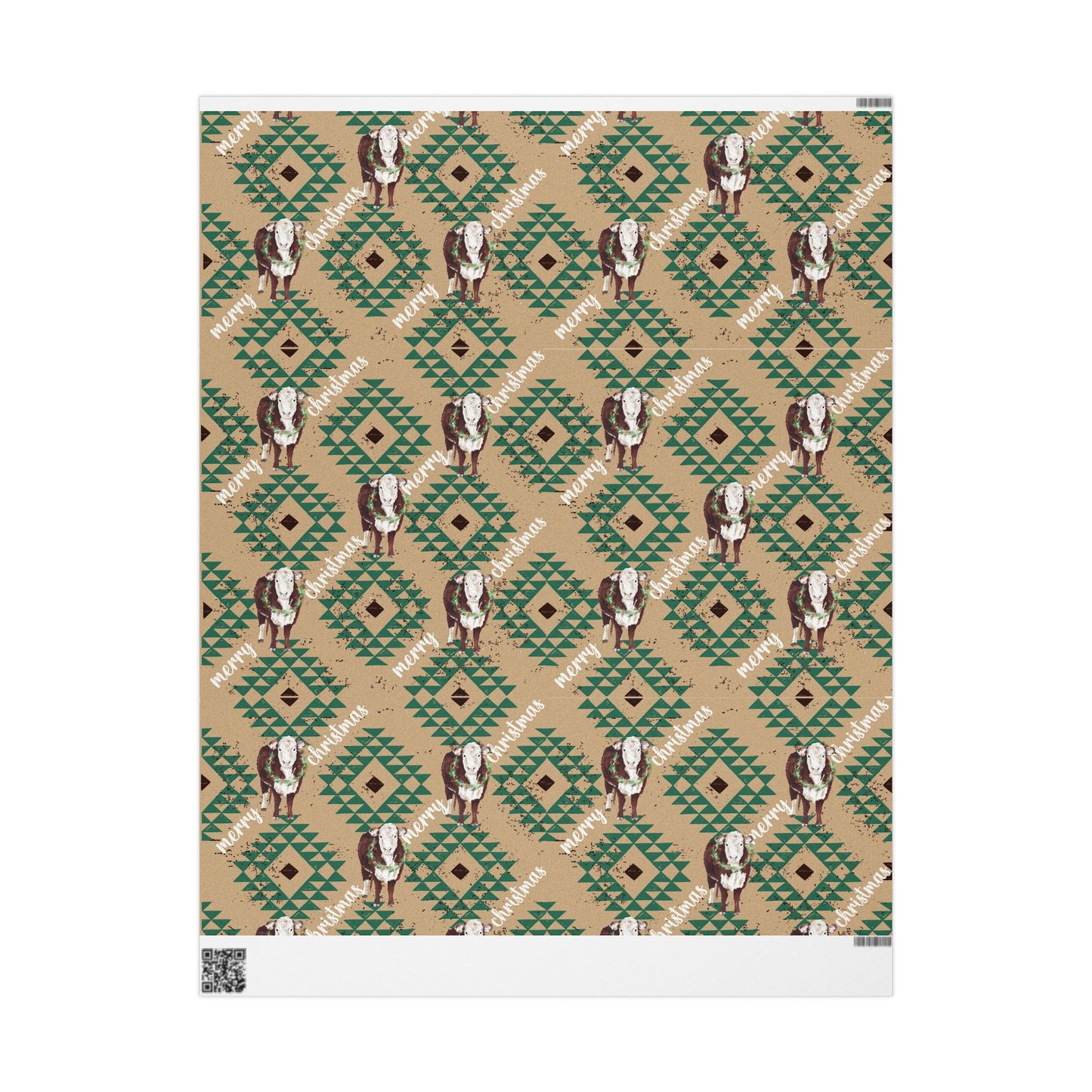 Hereford Christmas Wrapping Paper