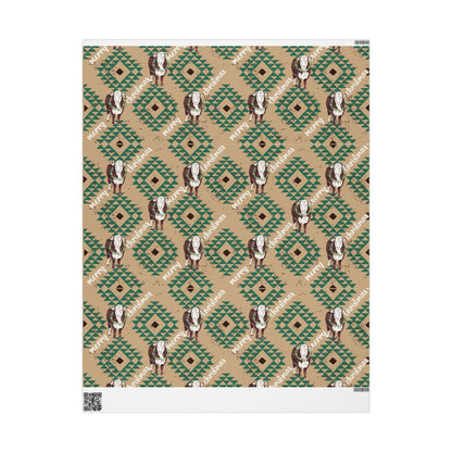 Hereford Christmas Wrapping Paper