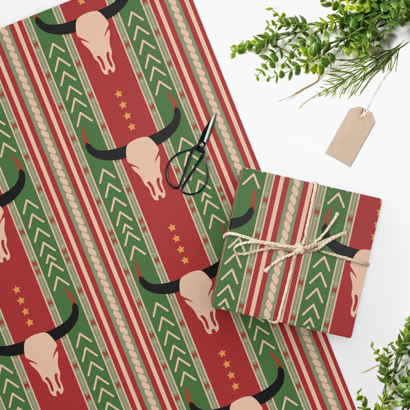 Longhorn Wrapping Paper