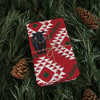 Angus Christmas  Wrapping Paper