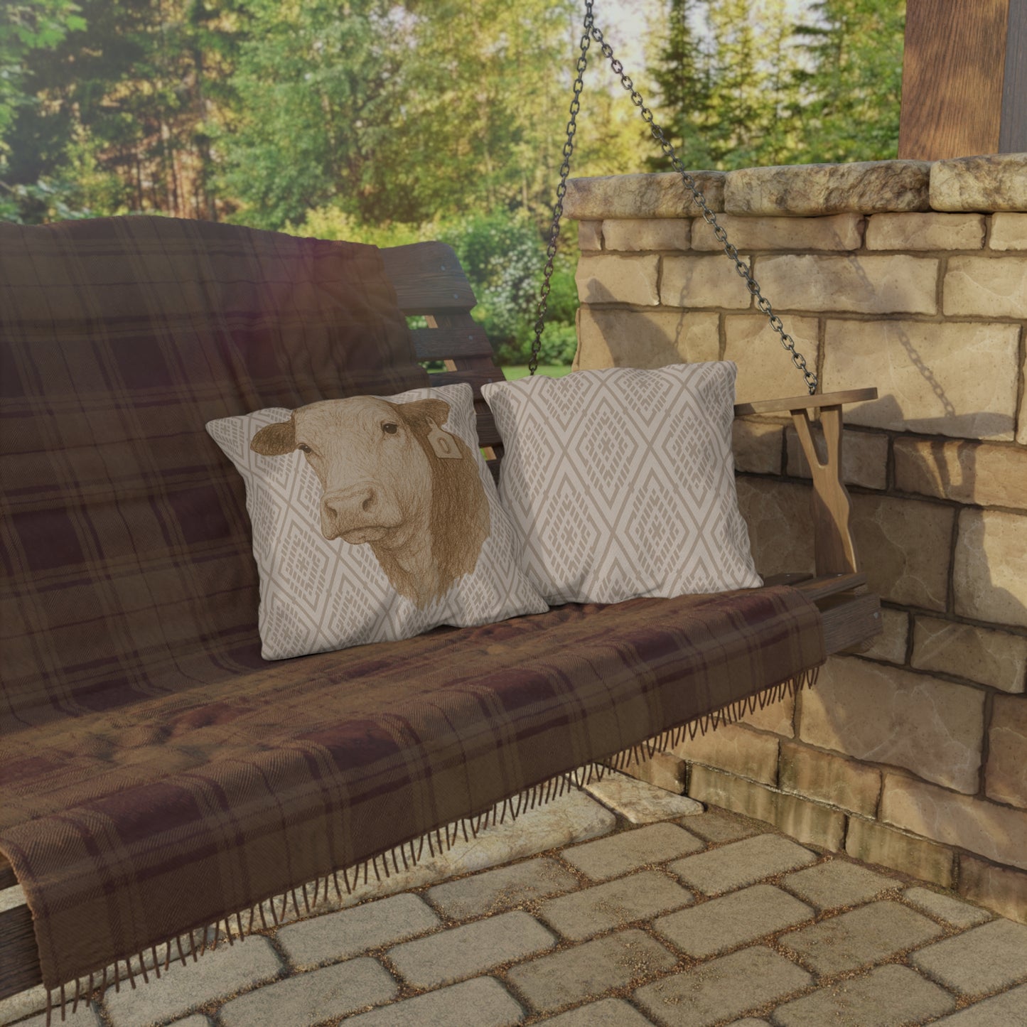 Hereford Patio Pillow