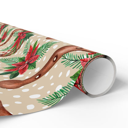 Horse Shoe Christmas Wrapping Paper