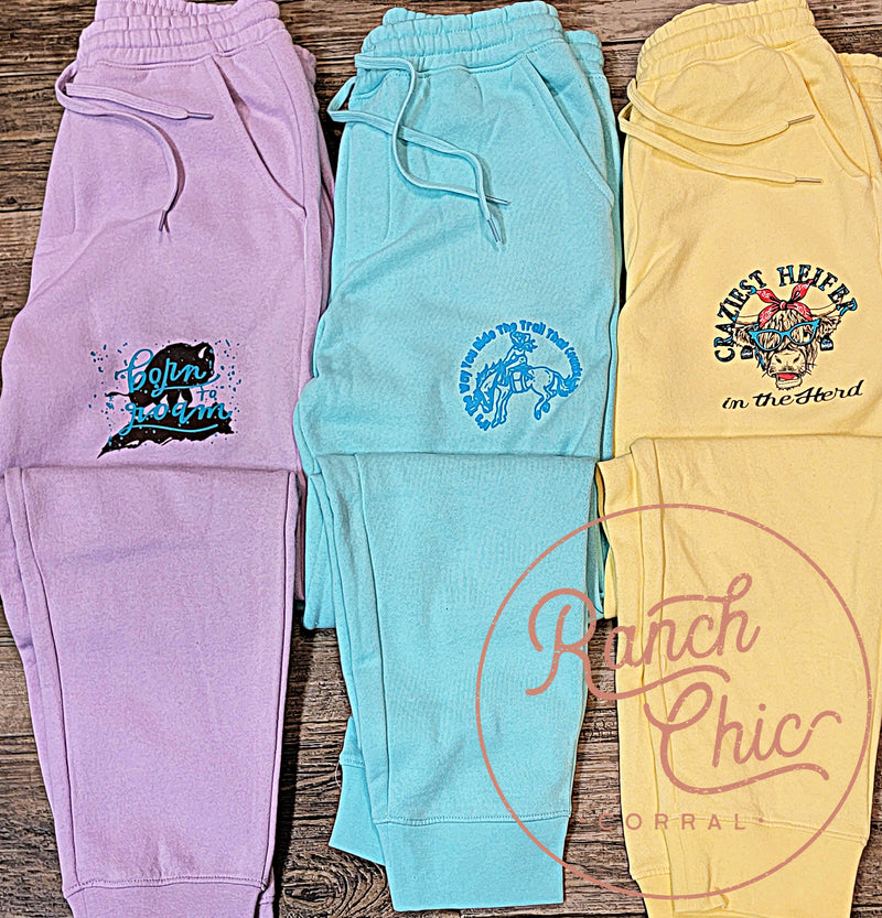 Spring Color Joggers
