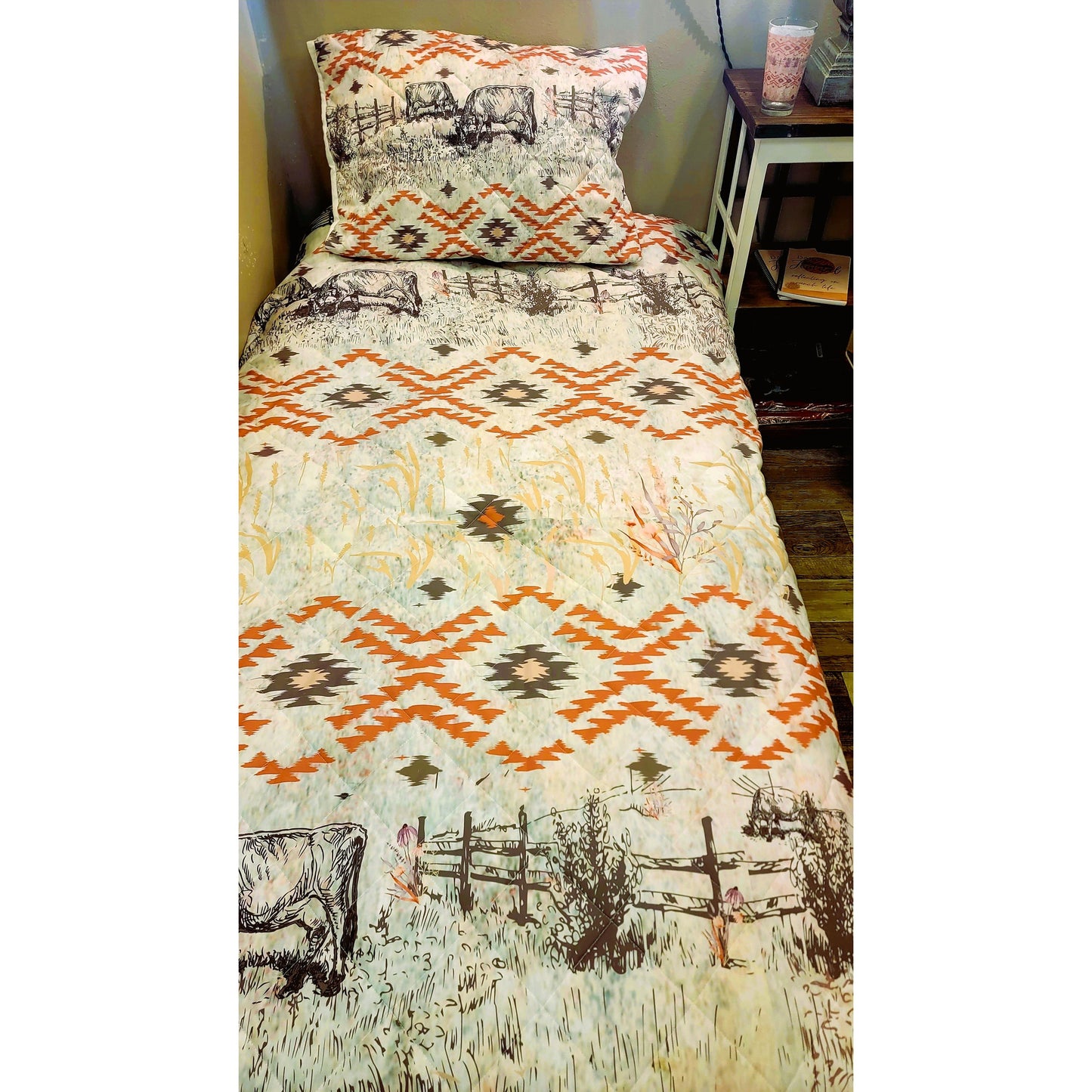 Prairie Days Quilted Bedding