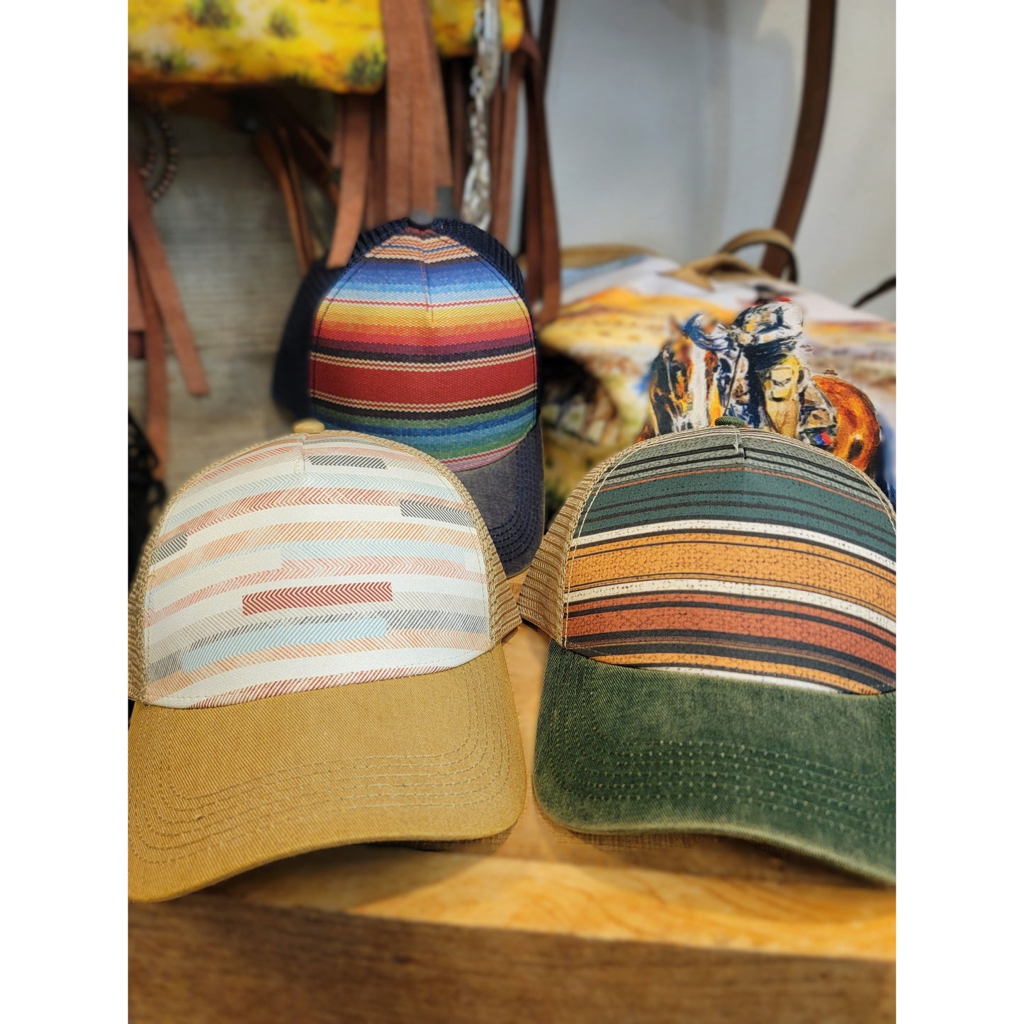 Striped Cap