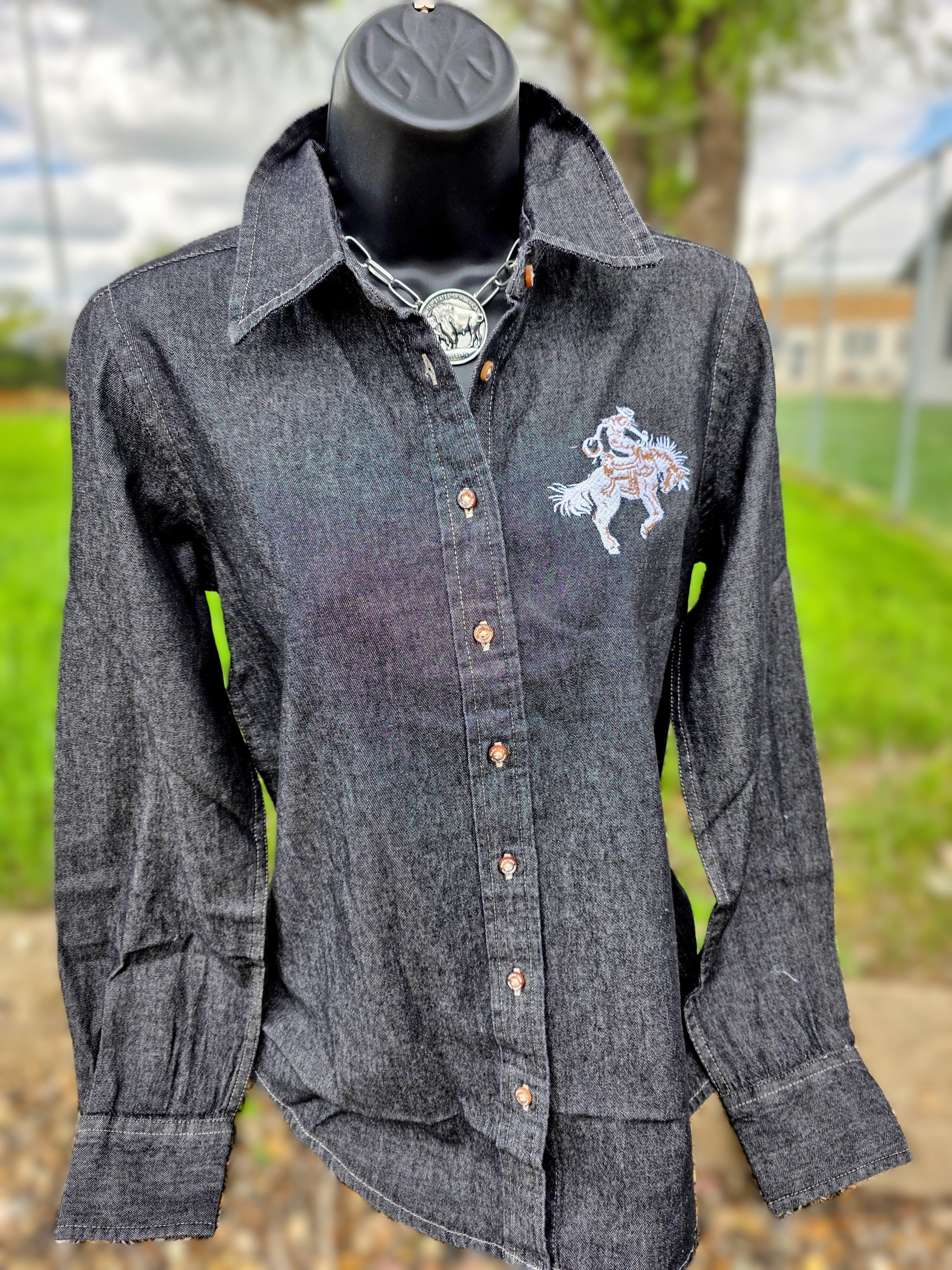 Bronc Ride Button Up – RanchChic