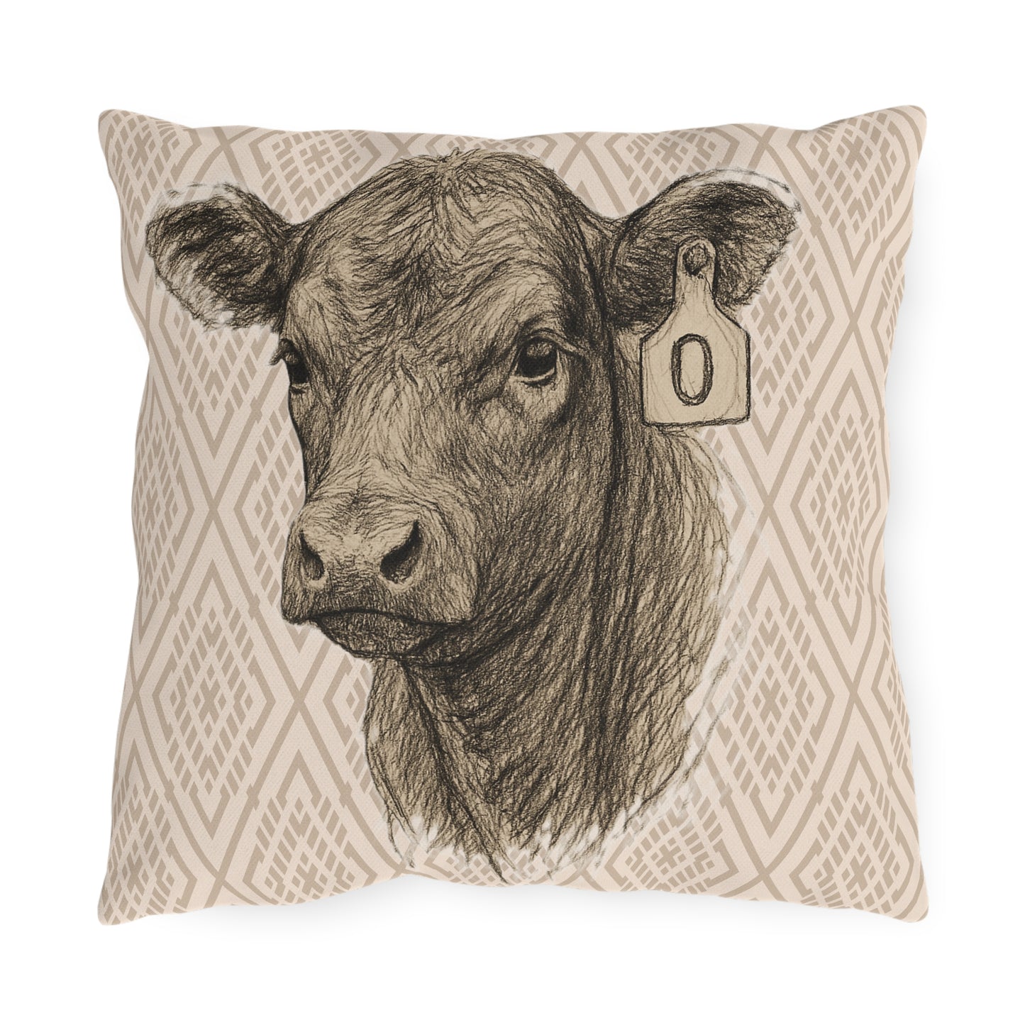 Angus Patio Pillow