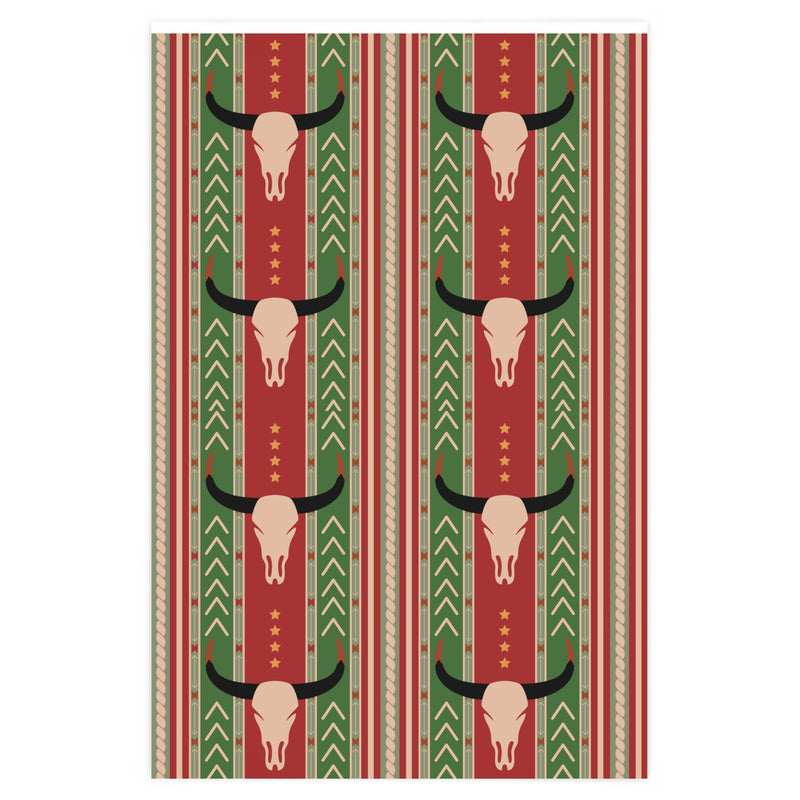 Longhorn Wrapping Paper