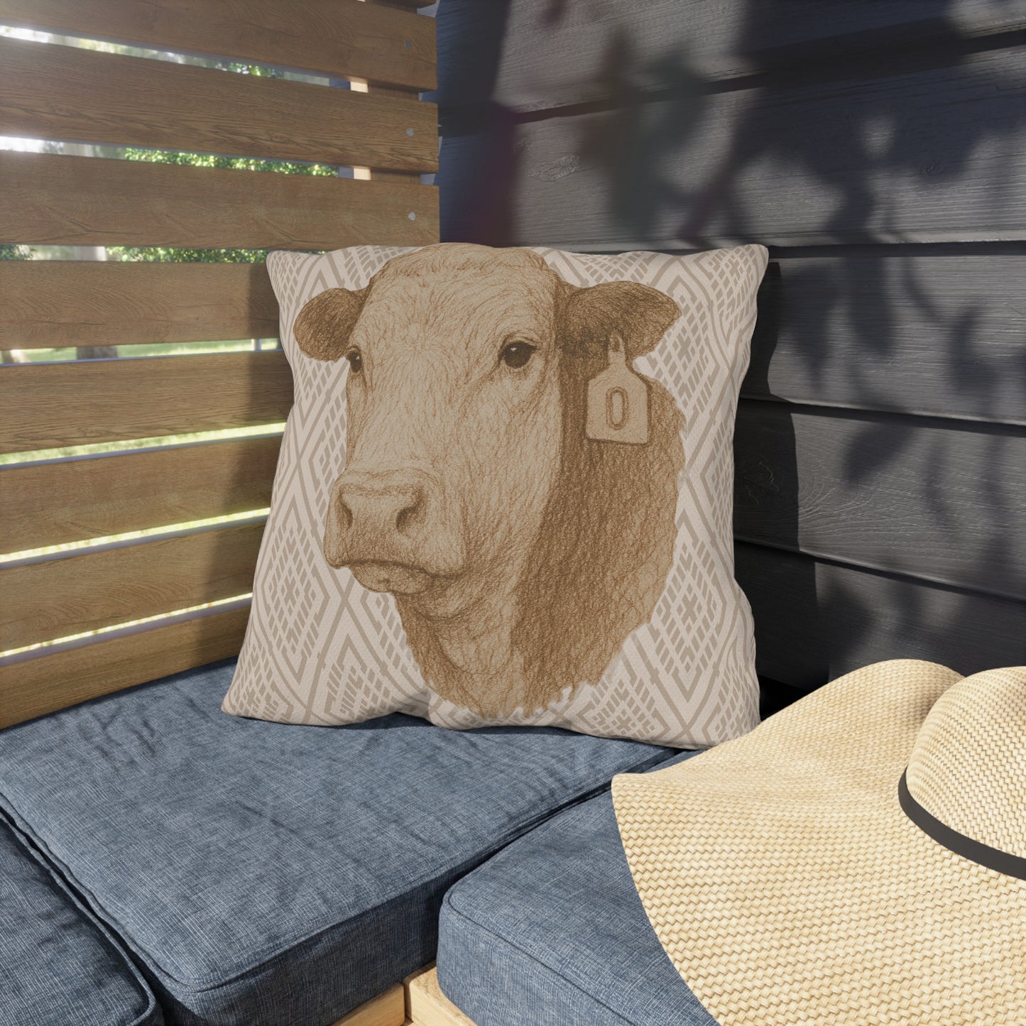 Hereford Patio Pillow