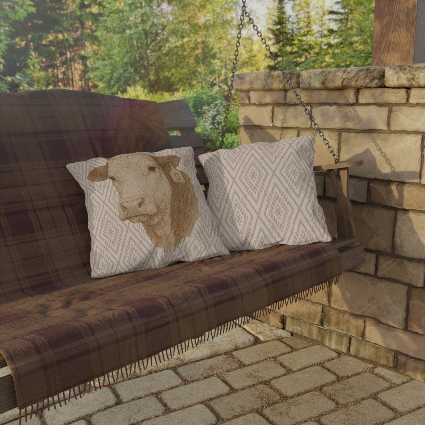 Hereford Patio Pillow