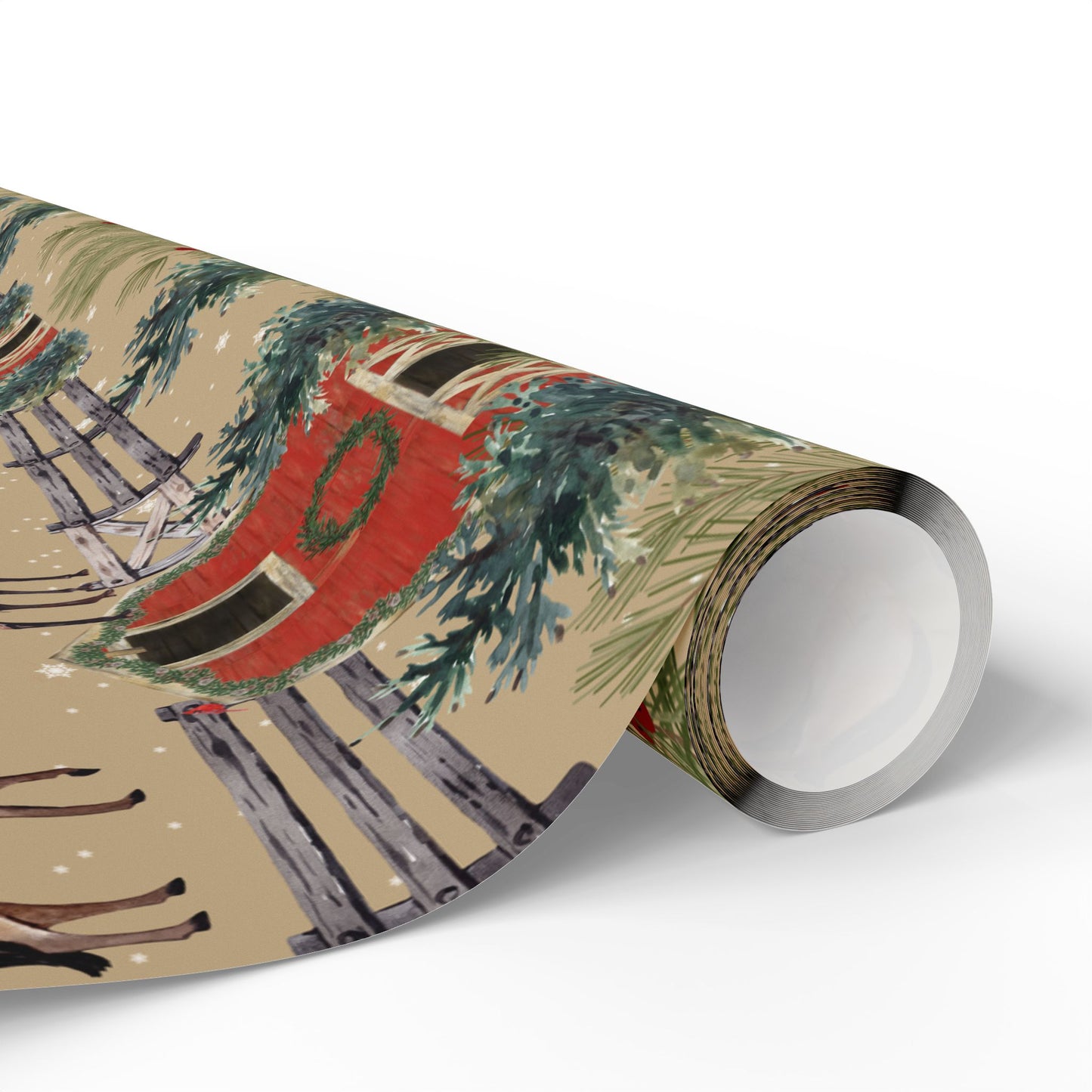 Horse Barn Wrapping Paper