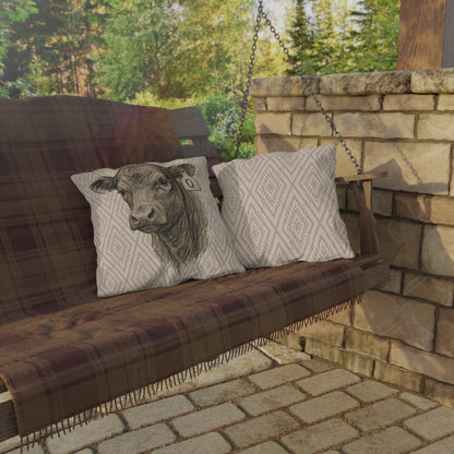 Angus Patio Pillow
