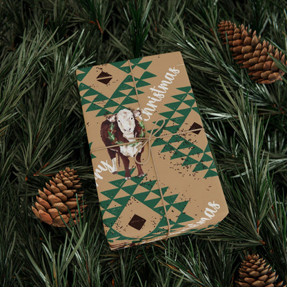 Hereford Christmas Wrapping Paper