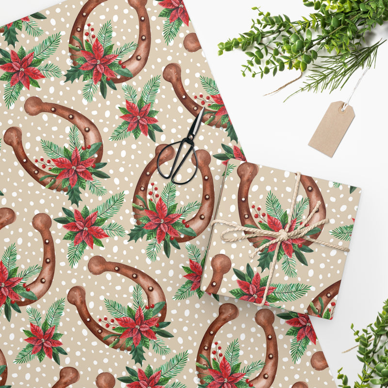 Horseshoe Wrapping Paper
