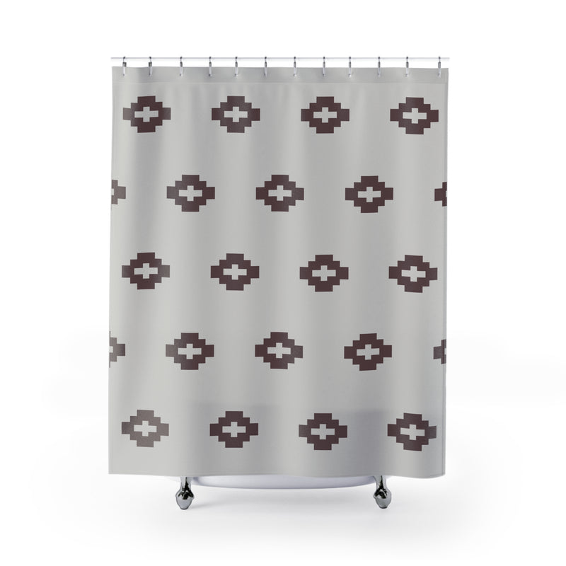 Frontier Frost White Out Shower Curtain