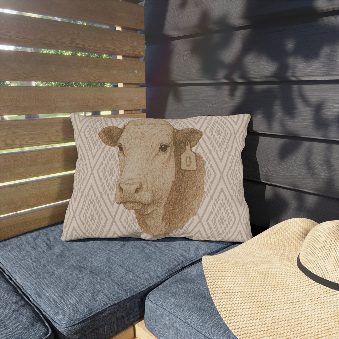 Hereford Patio Pillow