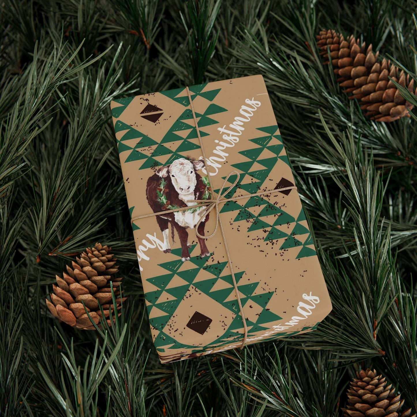 Hereford Christmas Wrapping Paper