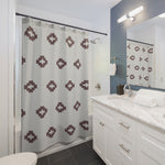 Frontier Frost White Out Shower Curtain