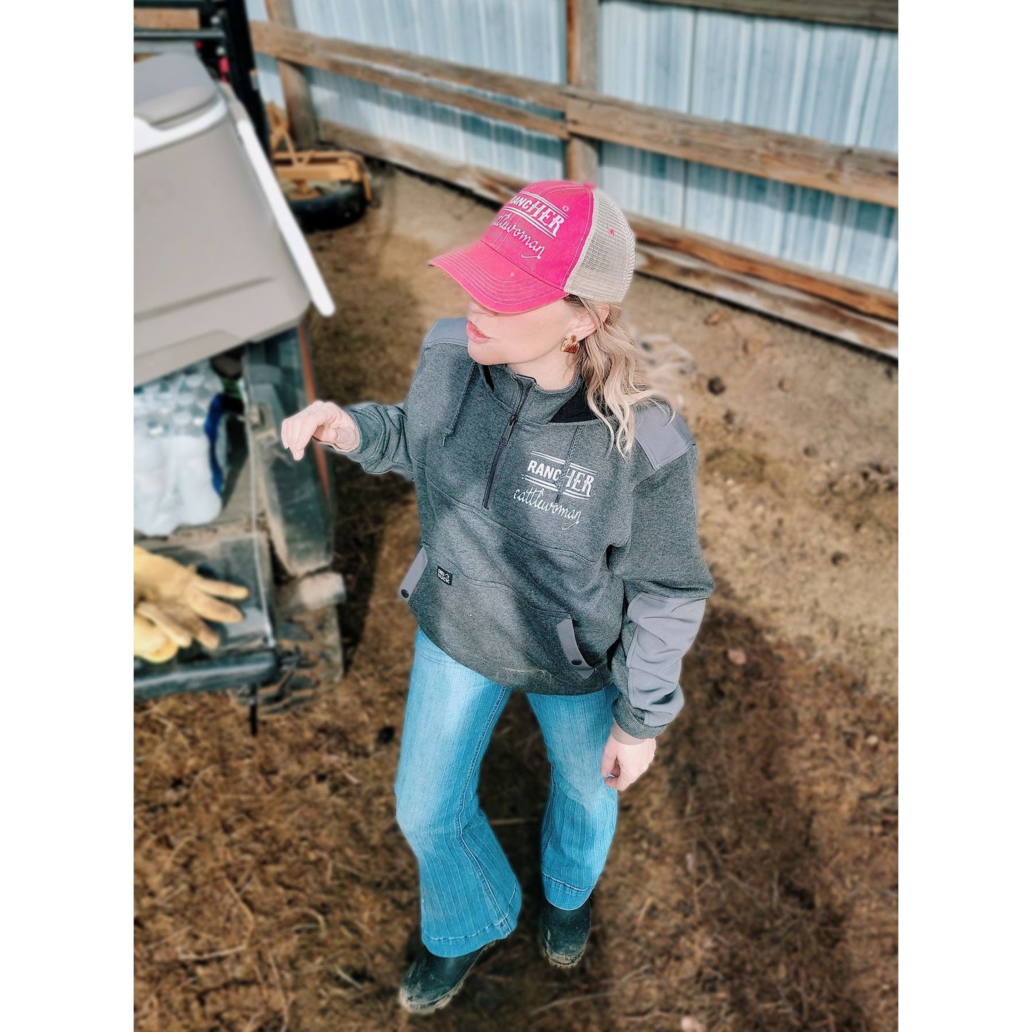 Women In Ag Quarter Zip Coats