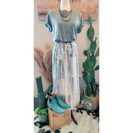 Mystic Prairie Mesh Skirt