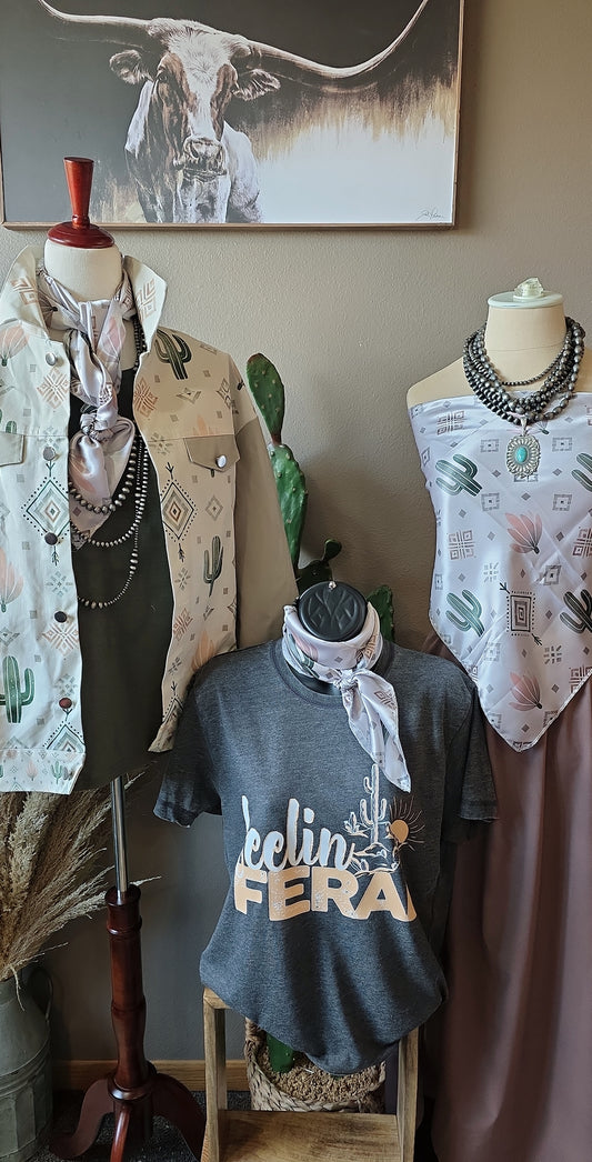 Summer Cactus Wild Rag
