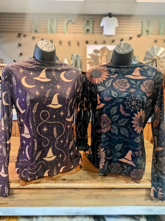 Halloween Mesh Shirts