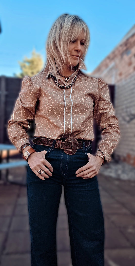 Dusty Grace Button Up