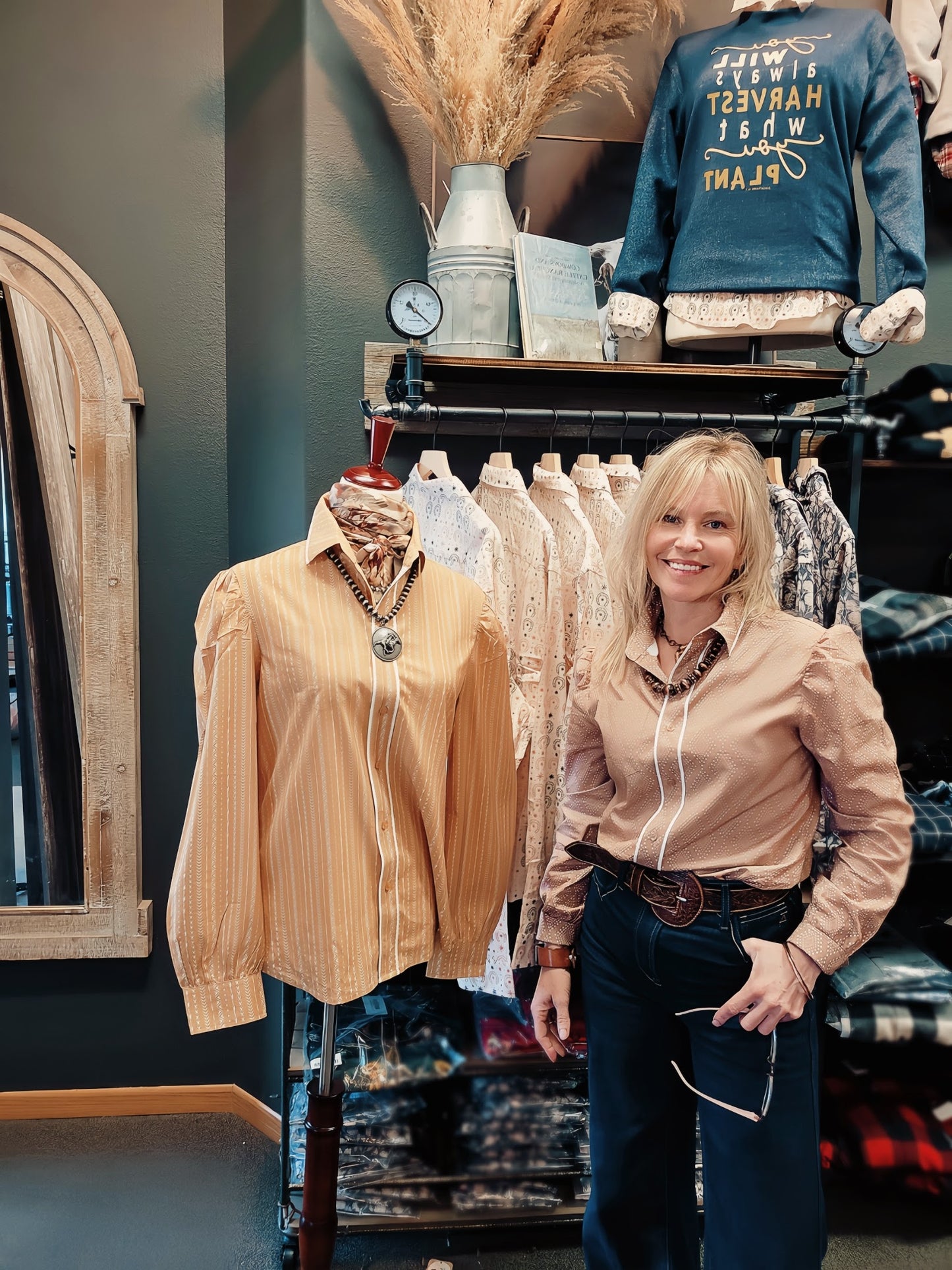 Dusty Grace Button Up