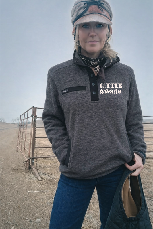 Cattle Woman Quarter Snap