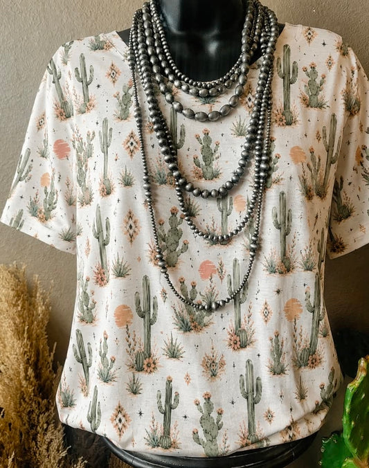 Desert Bloom Tee Casual Tee